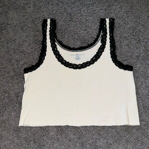 brandy melville cropped tank top